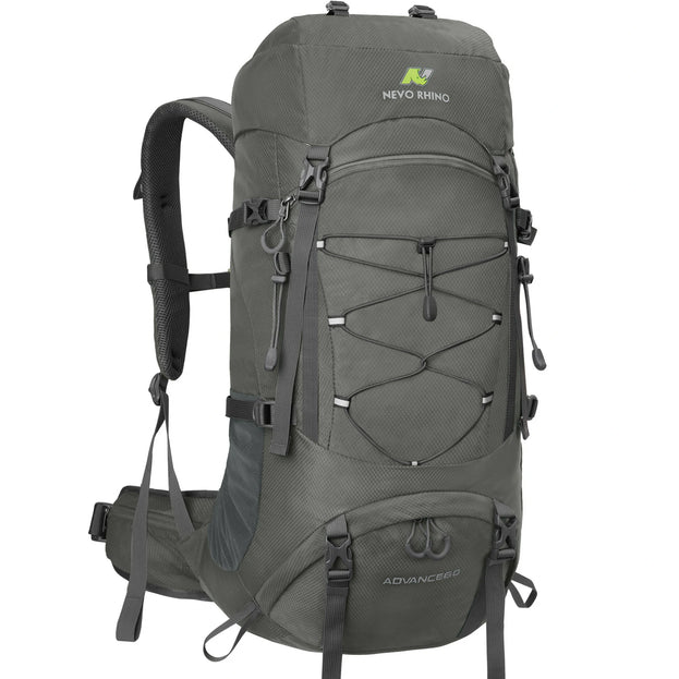 50L All-Purpose Waterproof Hiking Backpack - NEVO RHINO