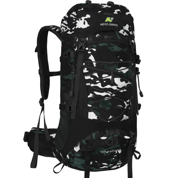 50L All-Purpose Waterproof Hiking Backpack - NEVO RHINO