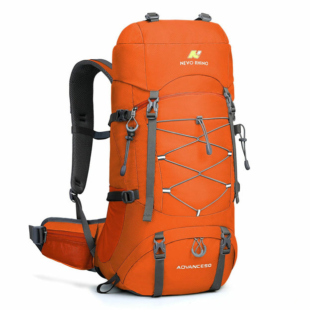 50L All-Purpose Waterproof Hiking Backpack - NEVO RHINO