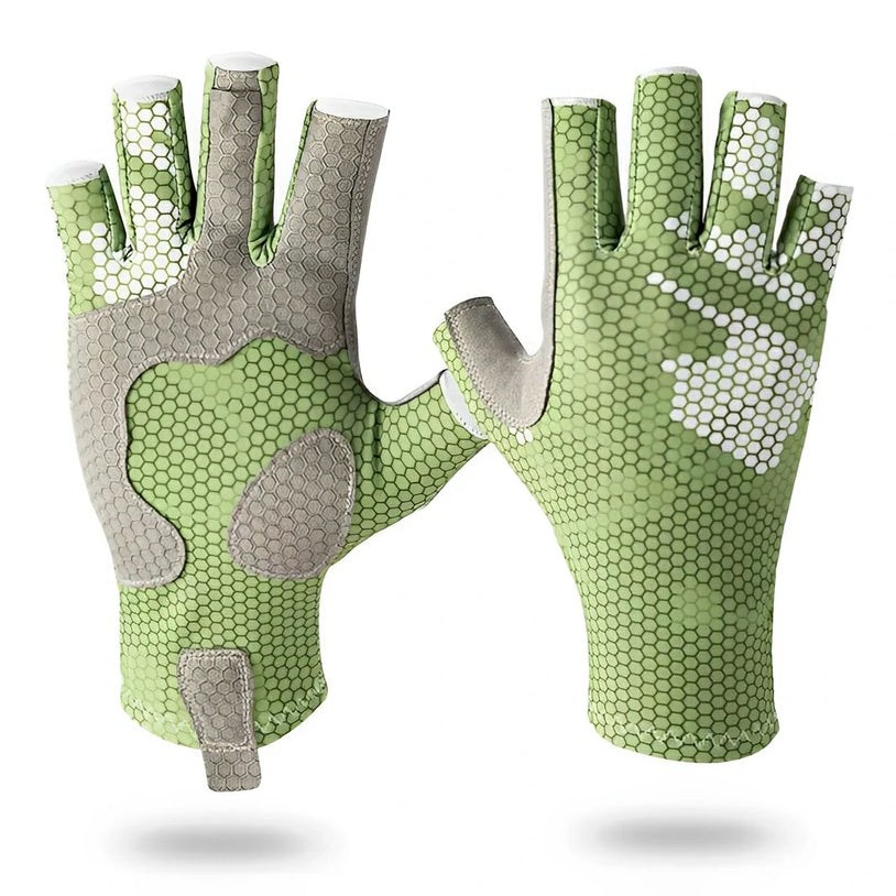 UPF50+ Anti-Slip Fishing Gloves