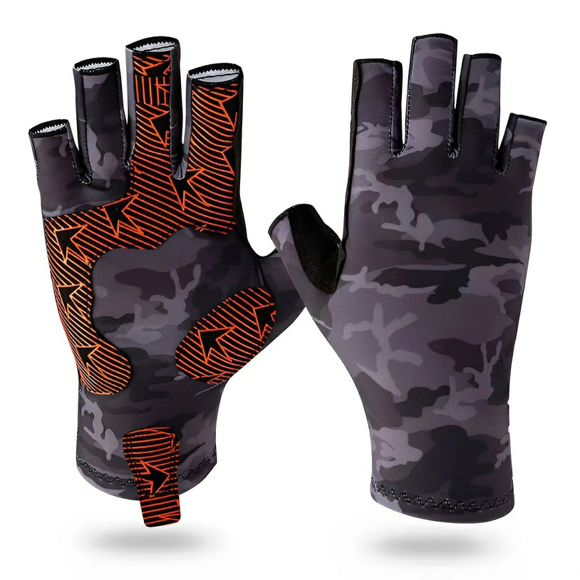 UPF50+ Anti-Slip Fishing Gloves